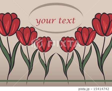 background with tulip 15414742
