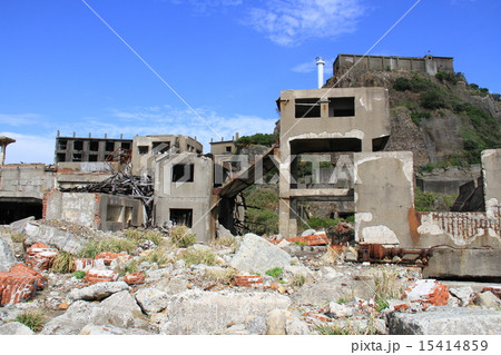 軍艦島の風景 15414859