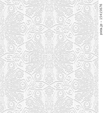 Seamless floral pattern in traditional style Seamless floral pattern in traditional style 15415676
