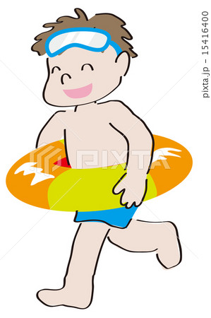 男の子　水着 15416400