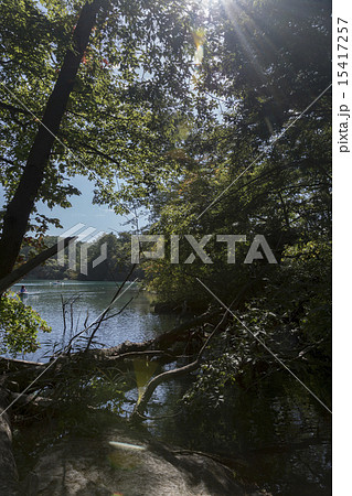 五色沼　毘沙門沼 15417257