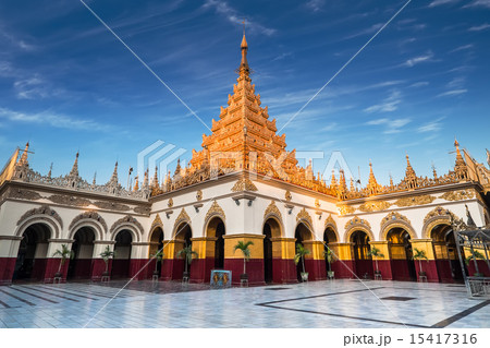 Golden Mahamuni Buddha Temple. Myanmar (Burma) 15417316