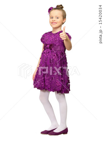Portrait of little girl 15420034