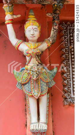 Decoration of Khmer temple in Vietnam Decoration of Khmer temple in Vietnam 15424335