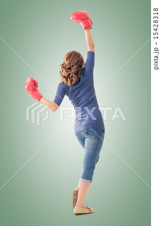 Fighting girl concept Fighting girl concept 15428318