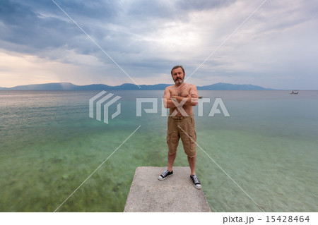 Wild beach in Pula, Croatia Wild beach in Pula, Croatia 15428464