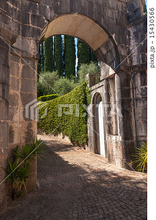 italian street in old town 15430566