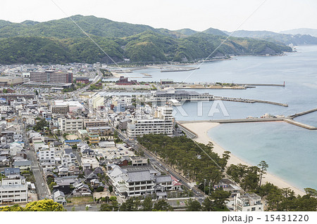 海辺の街イメージの写真素材