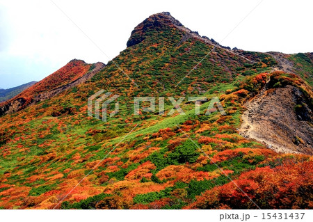 紅葉の那須・朝日岳 15431437