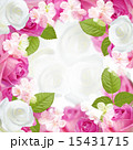 Pink and white roses 15431715