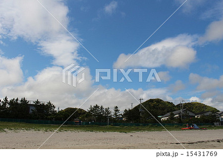 興津海水浴場から見た景色 15431769