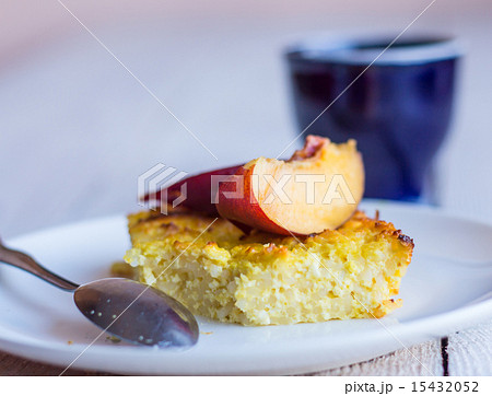 cottage cheese casserole with pasta and peaches cottage cheese casserole with pasta and peaches 15432052