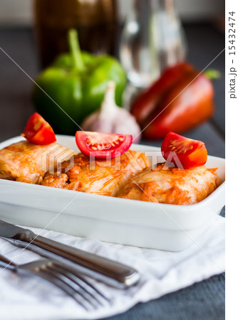 vegetarian apricot pie pudding with orange 15432474