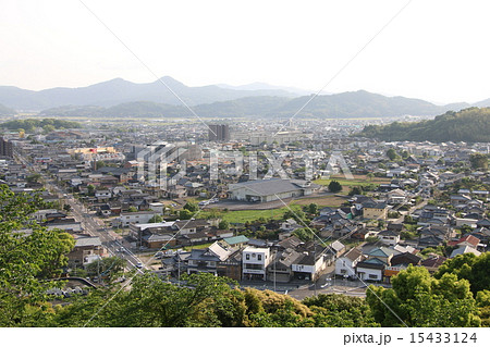 小城市を俯瞰。 15433124