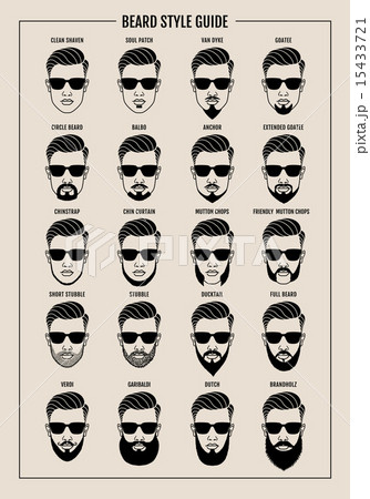 beard style guide poster beard style guide poster 15433721