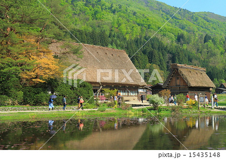 白川郷和田家の写真素材