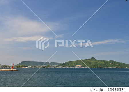 志度湾（八栗山・屋島遠望）　　（香川県さぬき市） 15436574