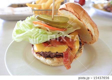 アメリカのおいしいハンバーガー 15437656