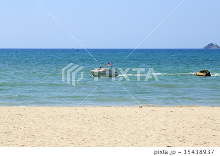 Motor boat on the sea at Patong  beach 15438937