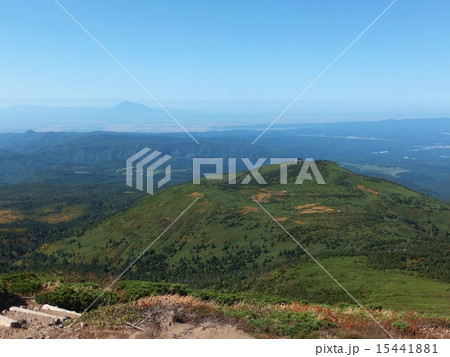 田茂萢岳と岩木山遠景 田茂萢岳と岩木山遠景 15441881