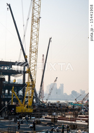 豊洲新市場の建設現場 15441908