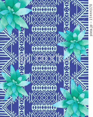 Aztec tribal mexican pattern Aztec tribal mexican pattern 15444370