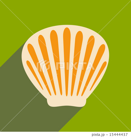 Flat with shadow icon and mobile applacation shell Flat with shadow icon and mobile applacation shell 15444437