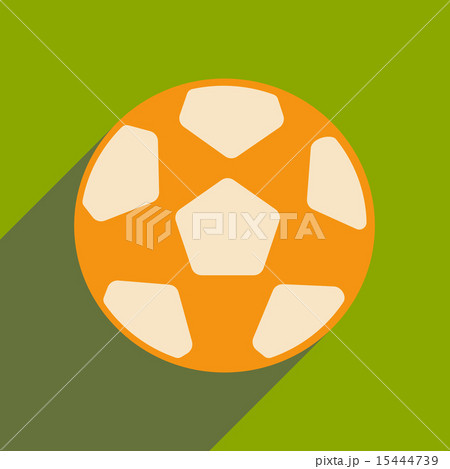 Flat with shadow icon and mobile applacation football Flat with shadow icon and mobile applacation football 15444739