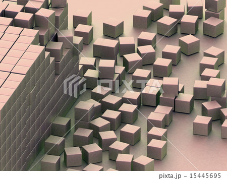 Damaged assembling of blocks 15445695