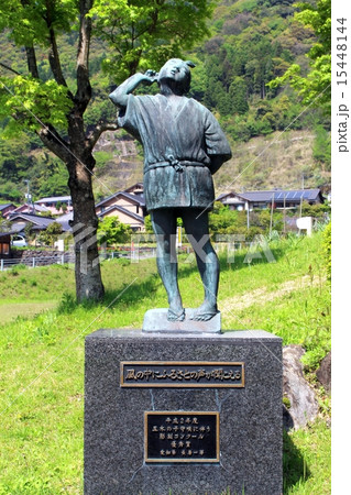 五木村 子守唄の少女像 15448144