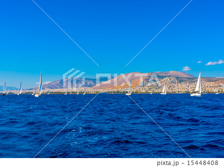 sailing regatta in Greece sailing regatta in Greece 15448408