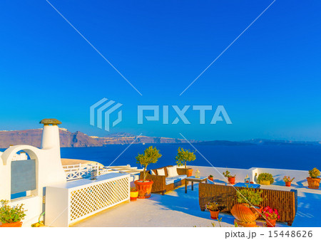 in Santorini island in Greece 15448626