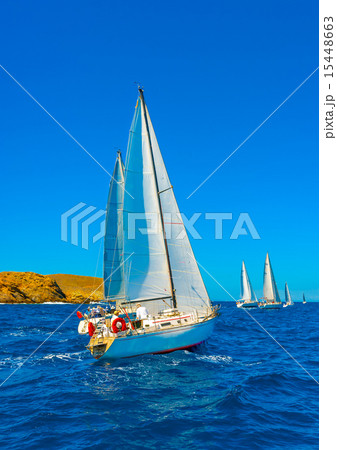 sailing regatta in Greece 15448663