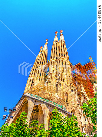Sagrada Familia in Barcelona Spain 15448936