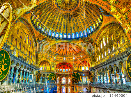 Hagia Sophia in Istanbul in Turkey Hagia Sophia in Istanbul in Turkey 15449004