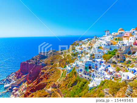 in Santorini island in Greece 15449565