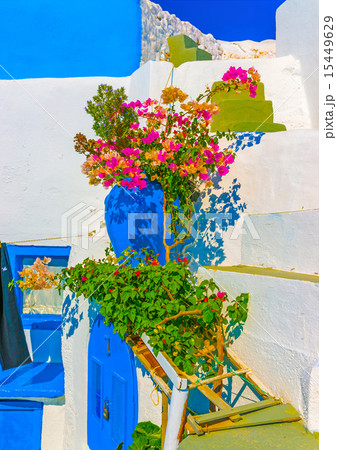 in Santorini island in Greece 15449629