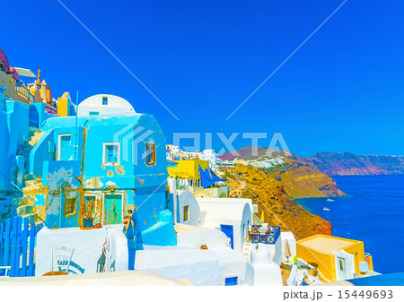 in Santorini island in Greece 15449693