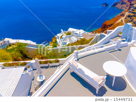 in Santorini island in Greece 15449731
