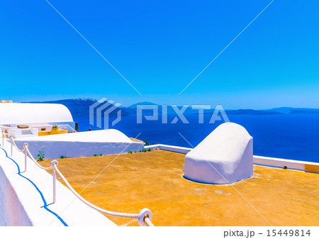 in Santorini island in Greece 15449814