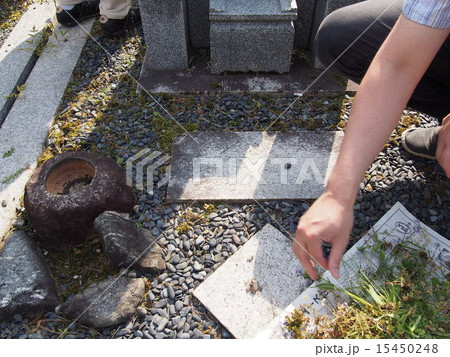 墓参り 墓参り 15450248