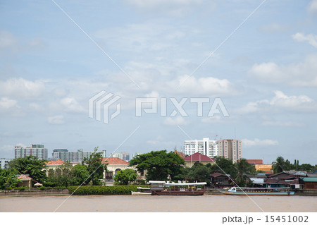 Harbor and skyscrapers. 15451002