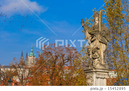 Statue of St. Augustine, Prague, Czech Republic Statue of St. Augustine, Prague, Czech Republic 15452895