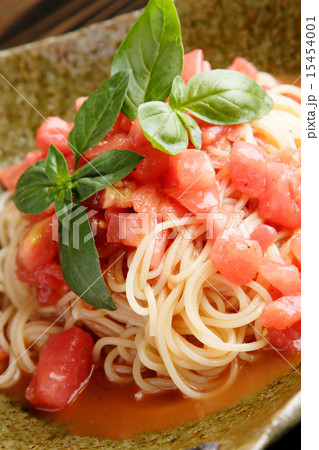 トマトの冷製パスタ 15454001
