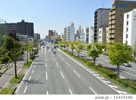 京都四条堀川付近の風景 15454590