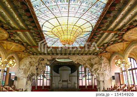 カタルーニャ音楽堂のメインホール カタルーニャ音楽堂のメインホール 15454920