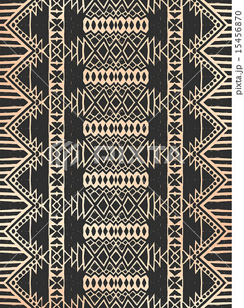 Aztec tribal mexican seamless pattern Aztec tribal mexican seamless pattern 15456870