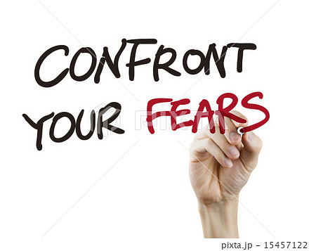 勇気 度胸 写すのイラスト素材 15457122 Pixta