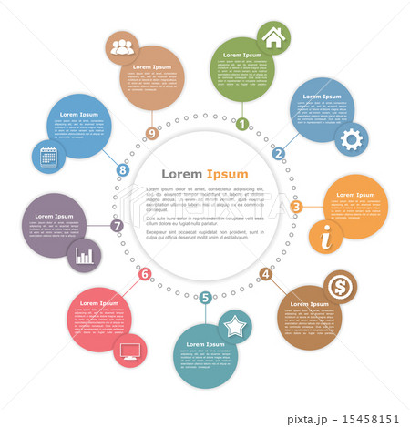 Circle Diagram Template 15458151