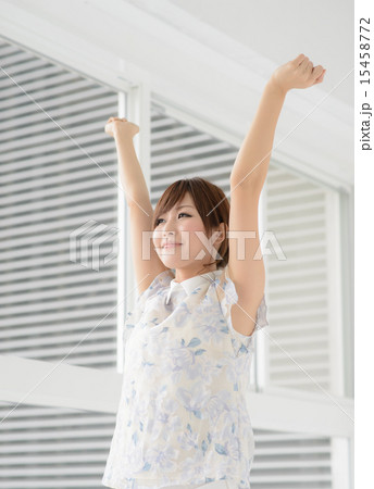 美容・健康・若い女性 15458772